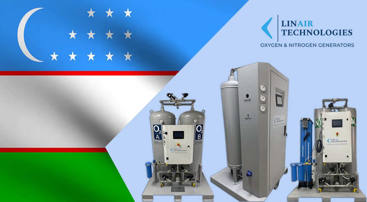 Özbekistan’da Yerinde Gaz Üretiminde LinAir PSA Jeneratörleri